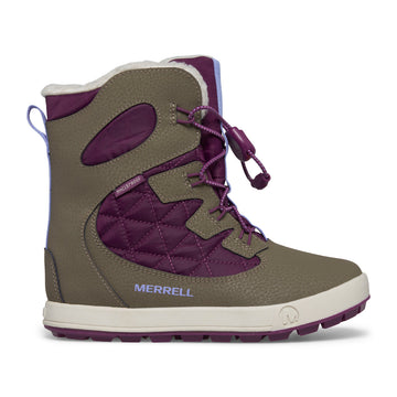 Snow Bank 4.0 Waterproof Boot - Big Kid Truffle/Plum