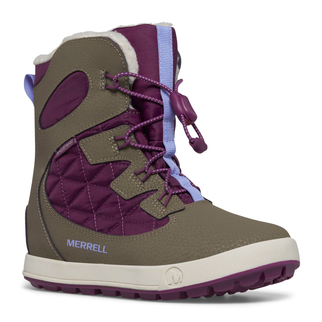 Snow Bank 4.0 Waterproof Boot - Big Kid Truffle/Plum